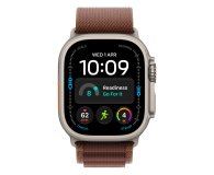 Apple 49mm Burgundy Alpine Loop - Small - Natural Titanium Finish - 1594213 - zdjęcie 3